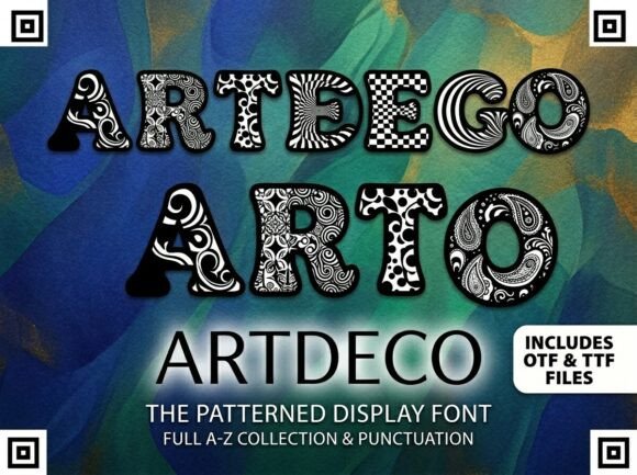 Artdeco Arto: Unleashing Maximalist Typography