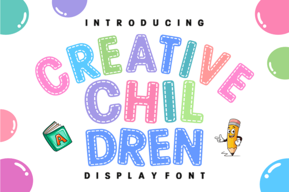 Creative Children: A Font That Weaves Whimsy Into Design