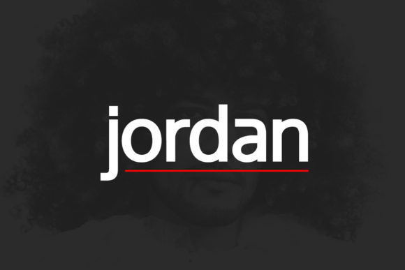 Jordan: A Sharp Display Font for Modern Design