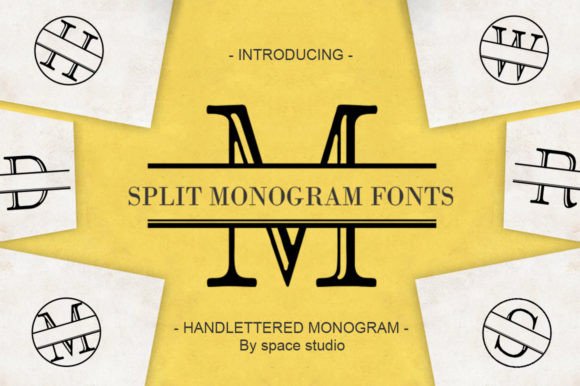 The Elegant Art of Split Letter Monogram Design